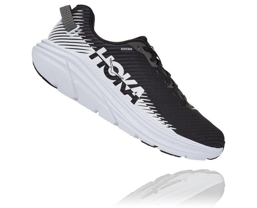 Chaussure Running Hoka One One Rincon 2 Homme - Noir/Blanche - IMJ-436580